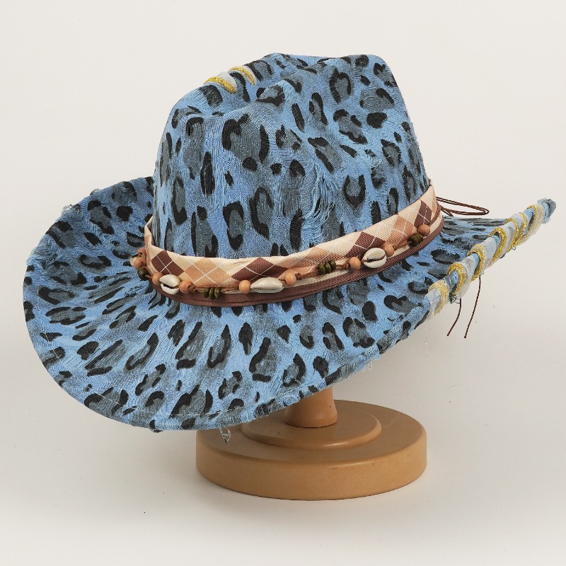 Leopard Print Western Cowboy H - Cowboy Hat Straw 评论和价格