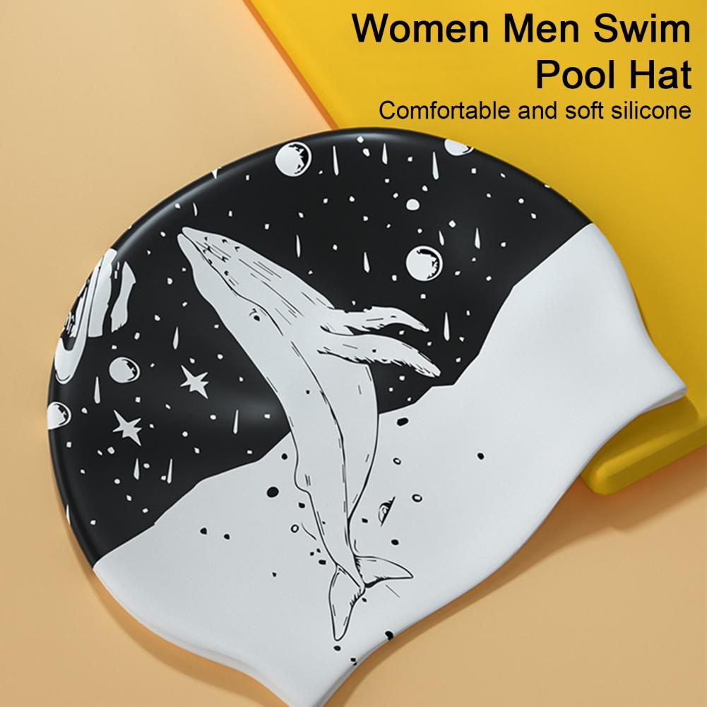 Silicone Swimming Cap for Wome - Swim Hat Silicone 评论和价格